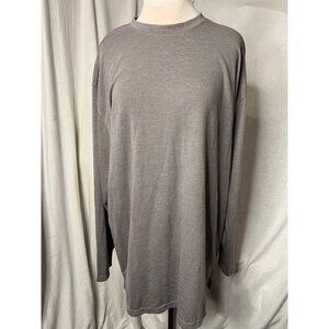 Michael Brandon Men's XXLT Style Buck121513 Nubuck: Greenish-Gray Long-Sleeve Sh